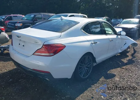 2019 Genesis G70 Elite z USA, uszkodzony, nr VIN KMTG34LA0KU034812